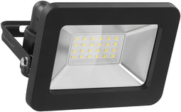 Goobay LED outdoor spotlight, 20 W - with 1700 lm, neutral white light (4000 K) and M16 cable gland,