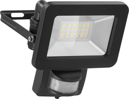 Goobay LED-schijnwerper met bewegingssensor voor buiten - 20W / zwart