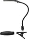 Goobay LED stand/clip magnifying lamp 6 W, black - 480 lm, 100 mm glass lens, 1.75x magnification, 3