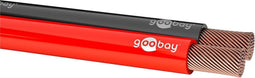 Goobay Luidsprekerkabel 2 x 1.00mm² - CCA - Rood/zwart - 100 m