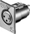Goobay Microfoonaansluiting, 3 Pin