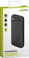 Goobay Powerbank Fast Charge met 2x USB-A en 1x USB-C (max. 5A) - 20.000 mAh / zwart