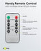 Goobay set of 3 LED real wax candles, white - with timer function and remote control, dimmable, batt