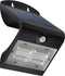 Goobay solar LED-wandlamp met bewegingssensor voor buiten - 3,2W / zwart