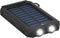 Goobay Solar Outdoor Powerbank met 2x USB-A (max. 2A) - 8.000 mAh / zwart