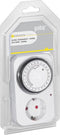 Goobay tijdschakelklok - mechanisch (96 schakelingen per 24u) - voor binnen / wit