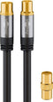 Goobay TV-antennekabel (135 dB), 4x afgeschermd