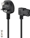 Goobay UK apparaataansluitkabel, 2 m, zwart