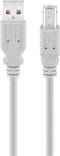 Goobay USB 2.0 Hi-Speed kabel, wit