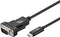 Goobay USB-C/VGA Monitor Kabel - USB-C (m) naar VGA (15-pin)(m) - 1.8 meter - Zwart