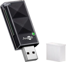 Goobay USB Cardreader met USB-A connector en 1 kaartsleuf - voor SD/MMC - USB2.0