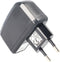 Goobay - USB charge adapter 230V -> USB (2A) - black