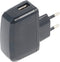 Goobay - USB charge adapter 230V -> USB (2A) - black