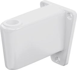 Goobay wall mount for magnifying lamps with articulated arm, white - suitable for permanent mounting
