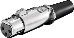 Goobay XLR 3-pins connector (v)