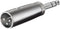 Goobay XLR-adapter, AUX-jackplug 6,35 mm stereo naar XLR-stekker