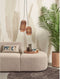 GOOD&MOJO Hanglamp Bhutan - Bamboe/Zwart - 2L - - Hanglampen Eetkamer, Slaapkamer, Woonkamer