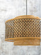 GOOD&MOJO Hanglamp Bhutan - Bamboe/Zwart - 3L - - Hanglampen Eetkamer, Slaapkamer, Woonkamer