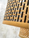 GOOD&MOJO Hanglamp Bhutan - Bamboe/Zwart - 3L - - Hanglampen Eetkamer, Slaapkamer, Woonkamer