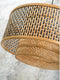 GOOD&MOJO Hanglamp Bhutan - Bamboe/Zwart - 3L - - Hanglampen Eetkamer, Slaapkamer, Woonkamer