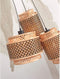 GOOD&MOJO Hanglamp Bhutan - Bamboe/Zwart - 3L - - Hanglampen Eetkamer, Slaapkamer, Woonkamer