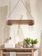 GOOD&MOJO Hanglamp Bhutan - Bamboe/Zwart - 85x15x15cm - - Hanglampen Eetkamer, Slaapkamer, Woonkamer