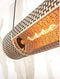 GOOD&MOJO Hanglamp Bhutan - Bamboe/Zwart - 85x15x15cm - - Hanglampen Eetkamer, Slaapkamer, Woonkamer