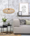 GOOD&MOJO Hanglamp Cango - Bamboe - Ø60cm - Scandinavisch,Bohemian - Hanglampen Eetkamer, Slaapkamer, Woonkamer