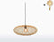 GOOD&MOJO Hanglamp Cango - Bamboe - Ø60cm - Scandinavisch,Bohemian - Hanglampen Eetkamer, Slaapkamer, Woonkamer