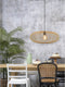 GOOD&MOJO Hanglamp Cango - Bamboe - Ø60cm - Scandinavisch,Bohemian - Hanglampen Eetkamer, Slaapkamer, Woonkamer