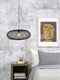 GOOD&MOJO Hanglamp Cango - Bamboe Zwart - Ø60cm - Scandinavisch,Bohemian - Hanglampen Eetkamer, Slaapkamer, Woonkamer