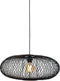 GOOD&MOJO Hanglamp Cango - Bamboe Zwart - Ø60cm - Scandinavisch,Bohemian - Hanglampen Eetkamer, Slaapkamer, Woonkamer