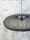 GOOD&MOJO Hanglamp Cango - Bamboe Zwart - Ø60cm - Scandinavisch,Bohemian - Hanglampen Eetkamer, Slaapkamer, Woonkamer