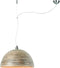 GOOD&MOJO Hanglamp Halong - Bamboe - Ø53cm - Scandinavisch,Bohemian - Hanglampen Eetkamer, Slaapkamer, Woonkamer