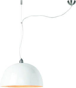 GOOD&MOJO Hanglamp Halong - Wit - Ø53cm - Scandinavisch,Bohemian - Hanglampen Eetkamer, Slaapkamer, Woonkamer