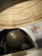 GOOD&MOJO Hanglamp Halong - Zwart/Bamboe - 153x53x35cm - 2L - Scandinavisch,Bohemian - Hanglampen Eetkamer, Slaapkamer, Woonkamer