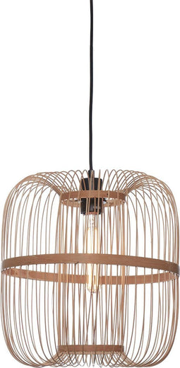 GOOD&MOJO Hanglamp Hokkaido - Bamboe - Ø25cm - - Hanglampen Eetkamer, Slaapkamer, Woonkamer