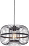 GOOD&MOJO Hanglamp Hokkaido - Bamboe Zwart - Ø38cm - - Hanglampen Eetkamer, Slaapkamer, Woonkamer