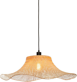 GOOD&MOJO Hanglamp Ibiza - Bamboe - 65x65x20cm - - Hanglampen Eetkamer, Slaapkamer, Woonkamer