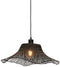 GOOD&MOJO Hanglamp Ibiza - Bamboe Zwart - 50x50x15cm - - Hanglampen Eetkamer, Slaapkamer, Woonkamer
