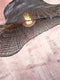 GOOD&MOJO Hanglamp Ibiza - Bamboe Zwart - 50x50x15cm - - Hanglampen Eetkamer, Slaapkamer, Woonkamer
