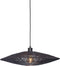 GOOD&MOJO Hanglamp Iguazu - Jute Zwart - Ø55cm - - Hanglampen Eetkamer, Slaapkamer, Woonkamer