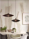 GOOD&MOJO Hanglamp Iguazu - Jute Zwart - Ø55cm - - Hanglampen Eetkamer, Slaapkamer, Woonkamer