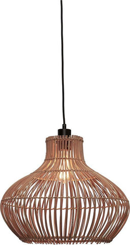 GOOD&MOJO Hanglamp Kalahari - Rotan - Ø42cm - Modern - Hanglampen Eetkamer, Slaapkamer, Woonkamer