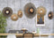 GOOD&MOJO Hanglamp Kalimantan - Bamboe - 44x12x44cm - Scandinavisch,Bohemian - Hanglampen Eetkamer, Slaapkamer, Woonkamer