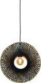 GOOD&MOJO Hanglamp Kalimantan - Bamboe - 44x12x44cm - Scandinavisch,Bohemian - Hanglampen Eetkamer, Slaapkamer, Woonkamer