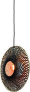 GOOD&MOJO Hanglamp Kalimantan - Bamboe - 44x12x44cm - Scandinavisch,Bohemian - Hanglampen Eetkamer, Slaapkamer, Woonkamer