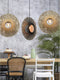 GOOD&MOJO Hanglamp Kalimantan - Bamboe - 60x15x60cm - Scandinavisch,Bohemian - Hanglampen Eetkamer, Slaapkamer, Woonkamer