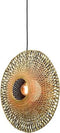GOOD&MOJO Hanglamp Kalimantan - Bamboe - 60x15x60cm - Scandinavisch,Bohemian - Hanglampen Eetkamer, Slaapkamer, Woonkamer