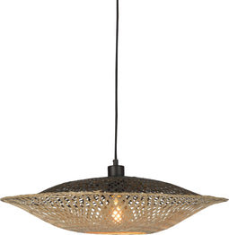 GOOD&MOJO Hanglamp Kalimantan - Bamboe - Ø60cm - Scandinavisch,Bohemian - Hanglampen Eetkamer, Slaapkamer, Woonkamer
